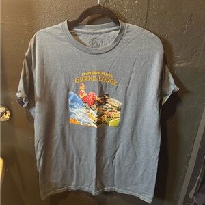 Men’s Mcmenamins Grand Lodge Graphic Tee - Blue